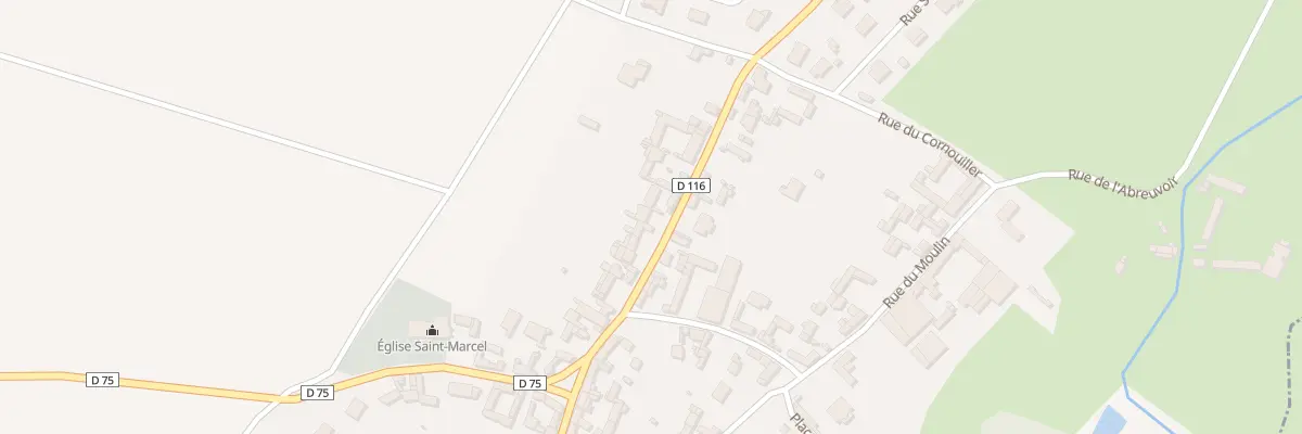 Plan du 16 Rue Louis Tribout à Cottenchy