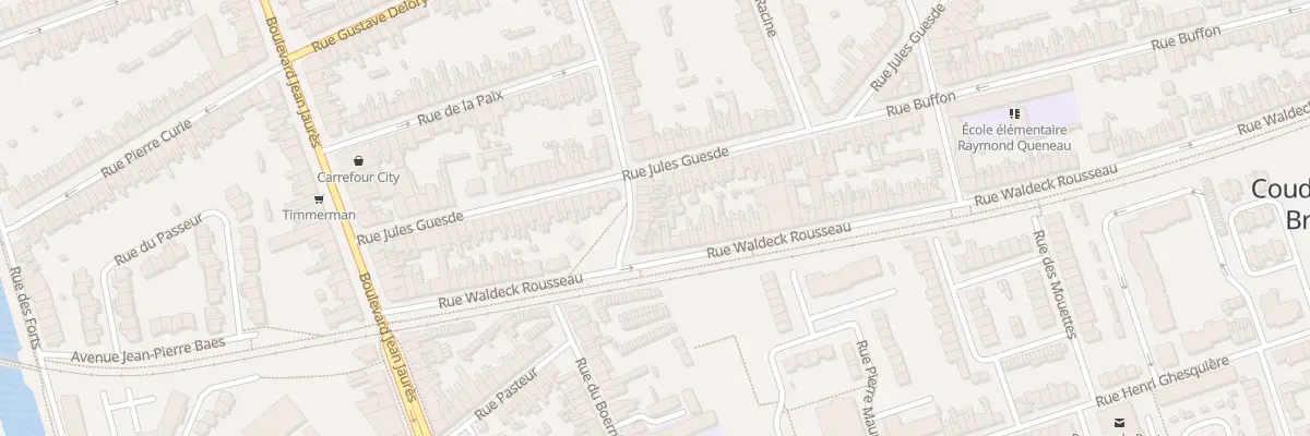 Plan du 8 Rue du Moulin à Coudekerque-Branche