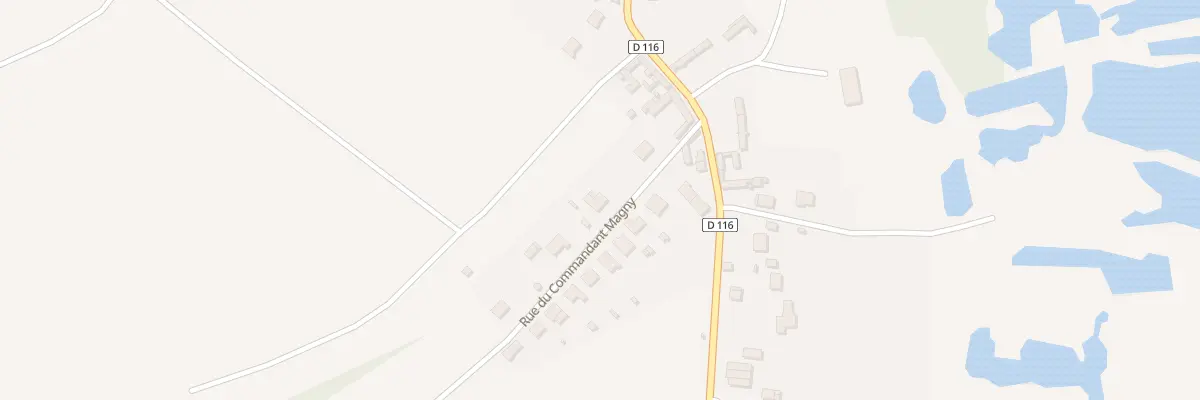 Plan du 2 Rue du Cdt Magny à Cottenchy