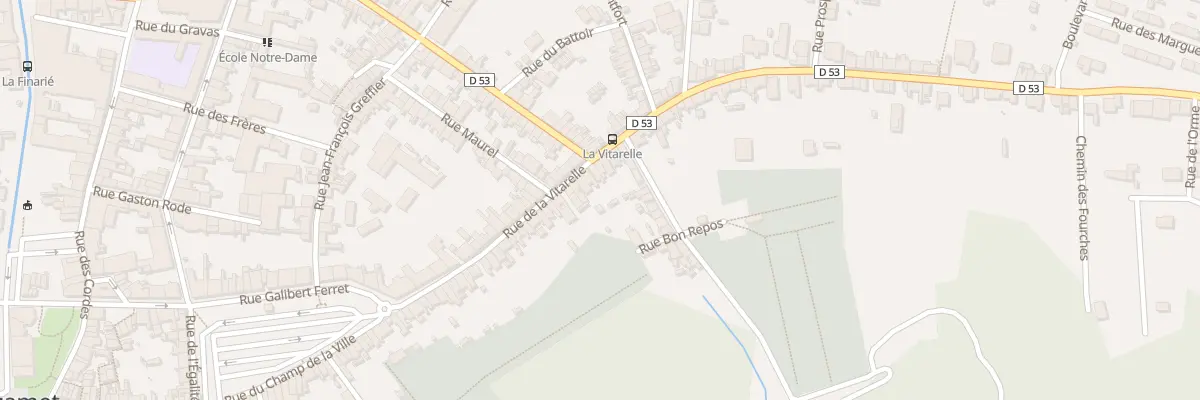 Plan du 58 Rue de la Vitarelle à Mazamet