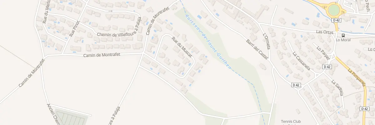 Plan du 7 Rue du Muscat à Palaja