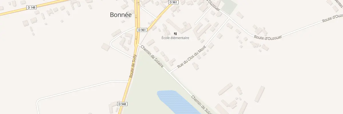 Plan du 3 Che de Solaire à Bonnée