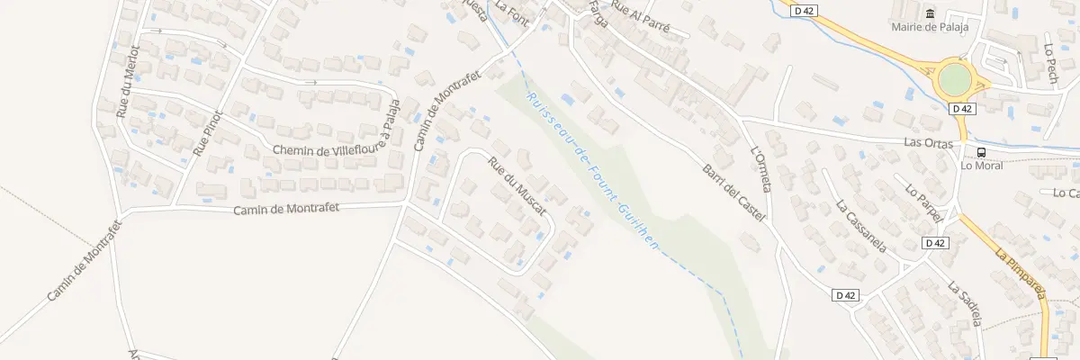 Plan du 24 Rue du Muscat à Palaja
