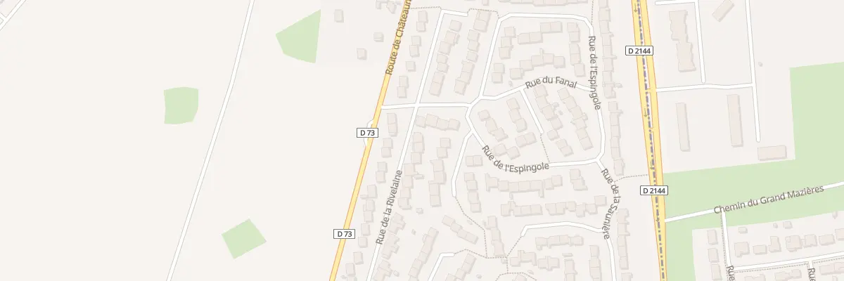 Plan du 30 Rue de la Rivelaine à Trouy