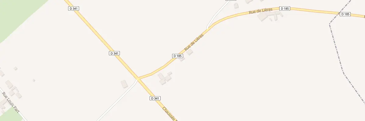 Plan du 2A Rue de Lières à Auchy-au-Bois