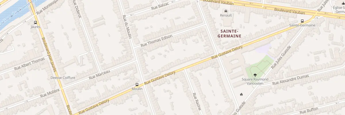 Plan du 81 Rue Gustave Delory à Coudekerque-Branche
