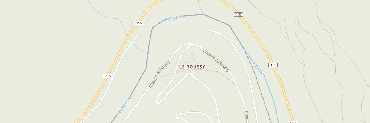 Plan du 5773 Le Roussy à Lacrouzette