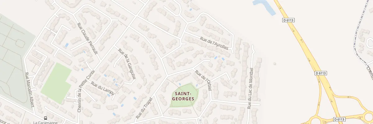 Plan du 5 Rue de l’Orbiel à Carcassonne
