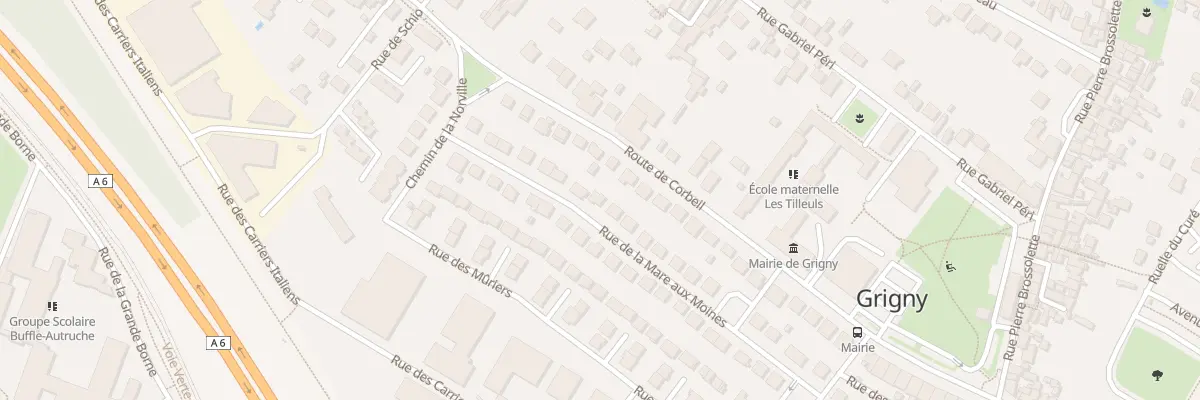 Plan du 15 Rue de la Mare aux Moines à Grigny