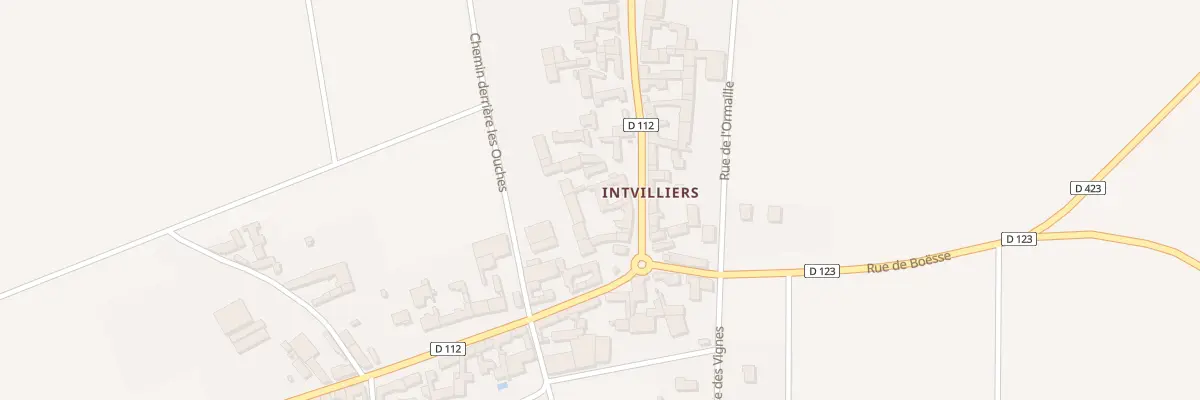 Plan du 7 Rue de Puiseaux à Givraines