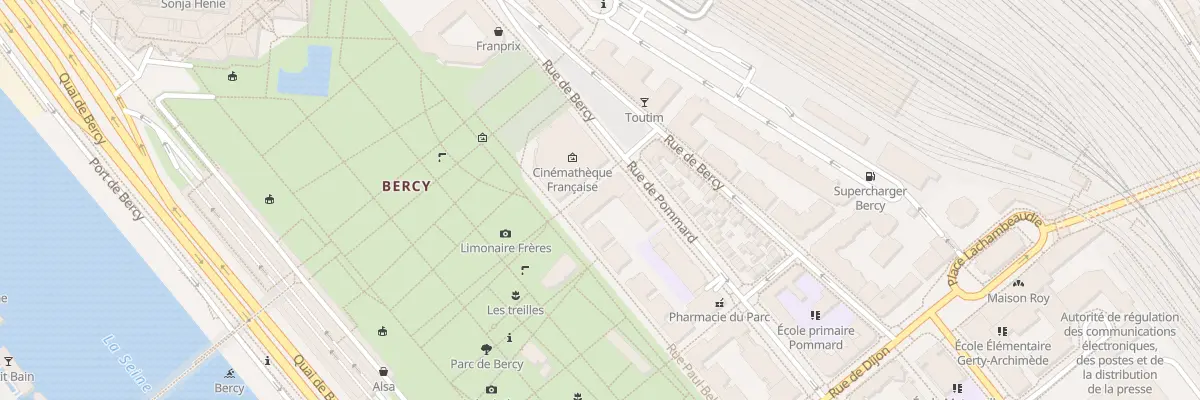 Plan du 47 Rue de Pommard à Paris 12e Arrondissement