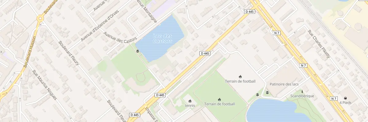 Plan du 22 Rue Francoeur à Viry-Châtillon