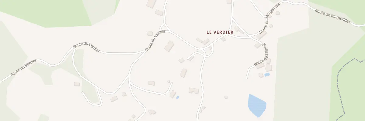 Plan du 5061 Le Verdier à Saint-Victour