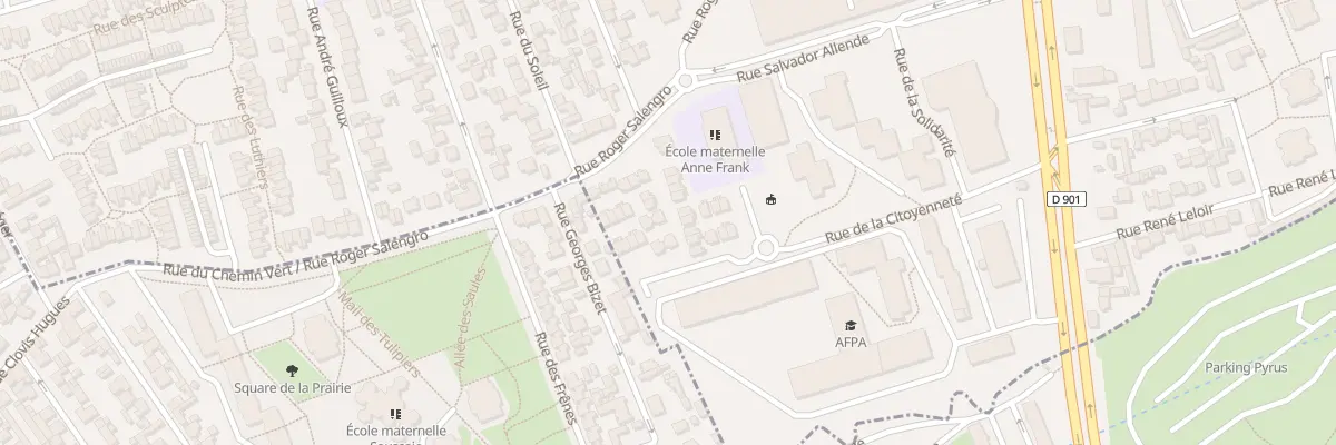 Plan du 20 Rue de la Citoyenneté à Stains