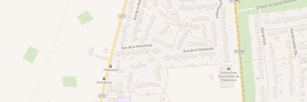 Plan du 20 Rue de la Pertuisane à Trouy