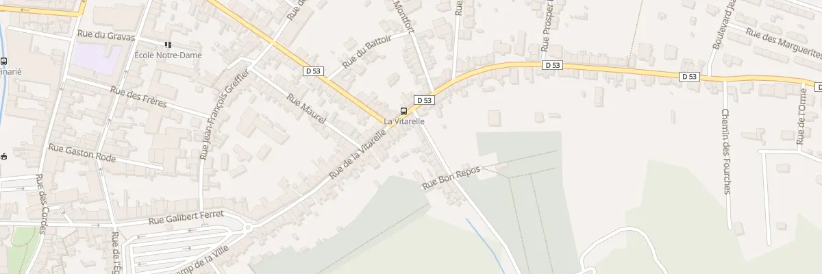 Plan du 66 Rue de la Vitarelle à Mazamet