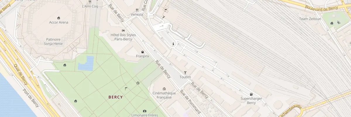 Plan du 62 Rue de Bercy à Paris 12e Arrondissement