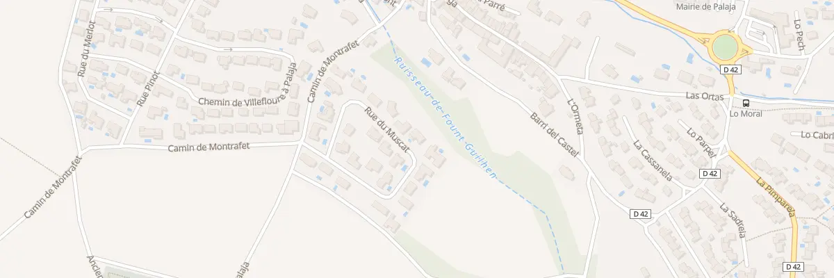 Plan du 22 Rue du Muscat à Palaja