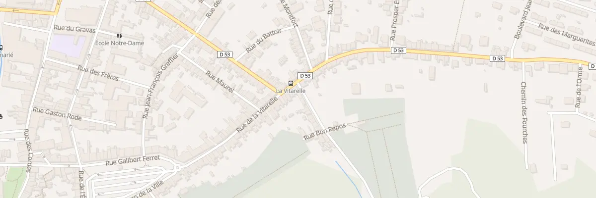 Plan du 68 Rue de la Vitarelle à Mazamet