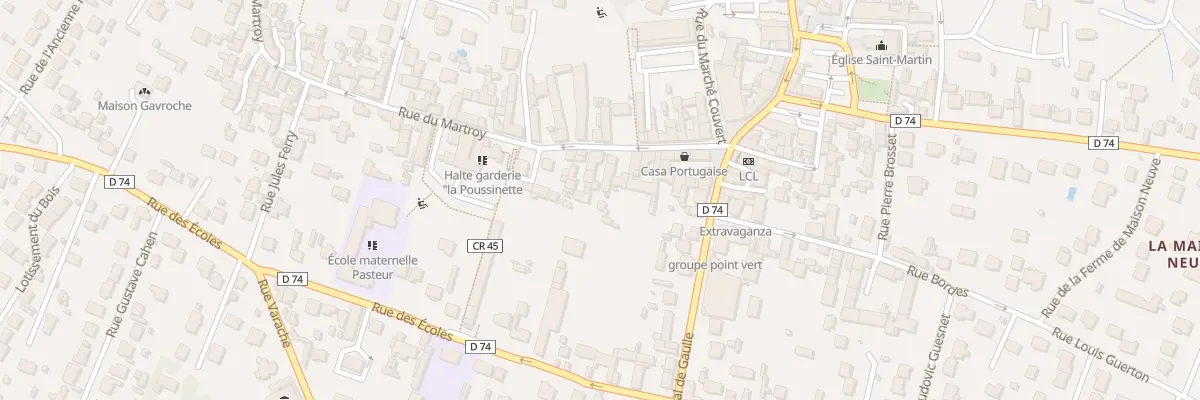Plan du 13 Rue du Martroy à Ballancourt-sur-Essonne