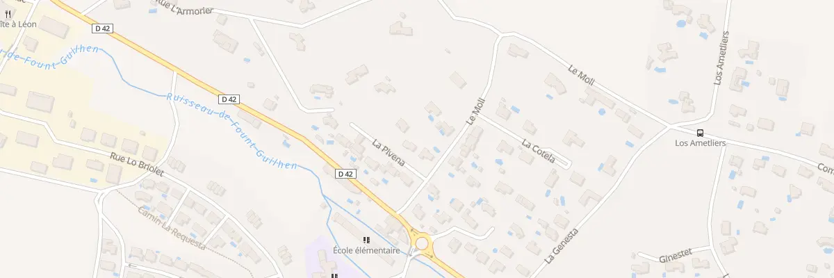 Plan du 4 Rue la Pivena à Palaja