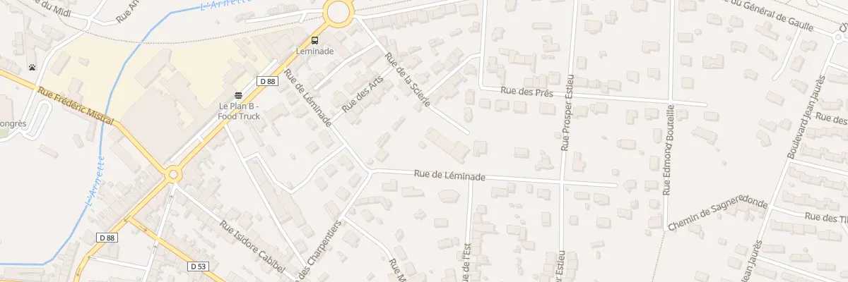 Plan du 19 Rue de Léminade à Mazamet
