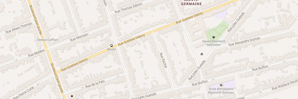 Plan du 30 Rue Racine à Coudekerque-Branche
