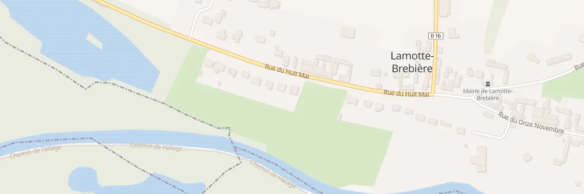 Plan du 13 Rue du Huit Mai à Lamotte-Brebière