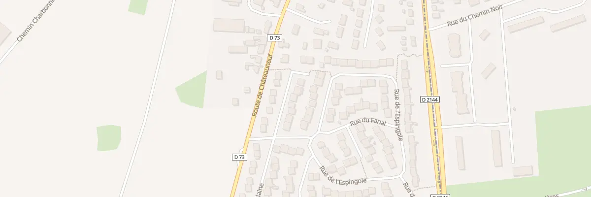 Plan du 40 Rue de la Rivelaine à Trouy