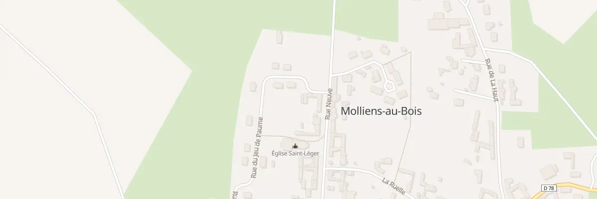 Plan du 19 Rue Neuve à Molliens-au-Bois