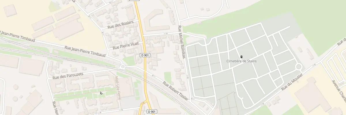 Plan du 29 Rue Michel Rolnikas à Stains