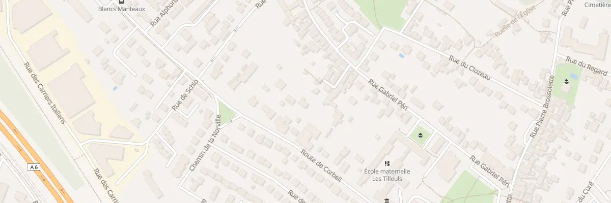 Plan du 9B Rte de Corbeil à Grigny