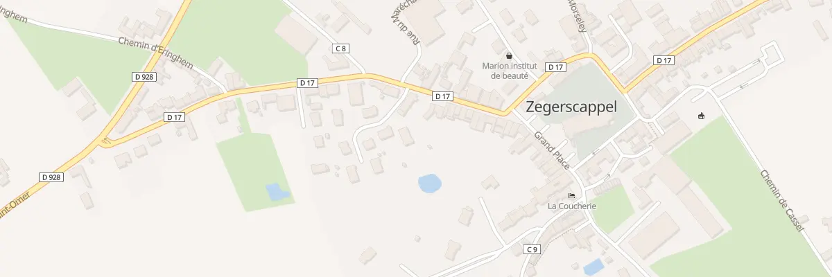 Plan du 16 Rue du Général de Gaulle à Zegerscappel