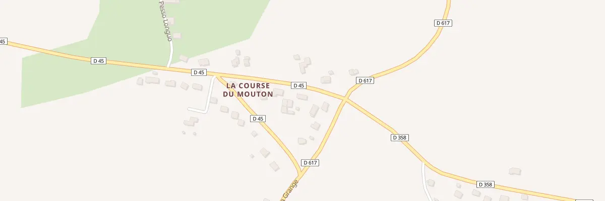 Plan du 3 Rte de Londos Borados à Roannes-Saint-Mary