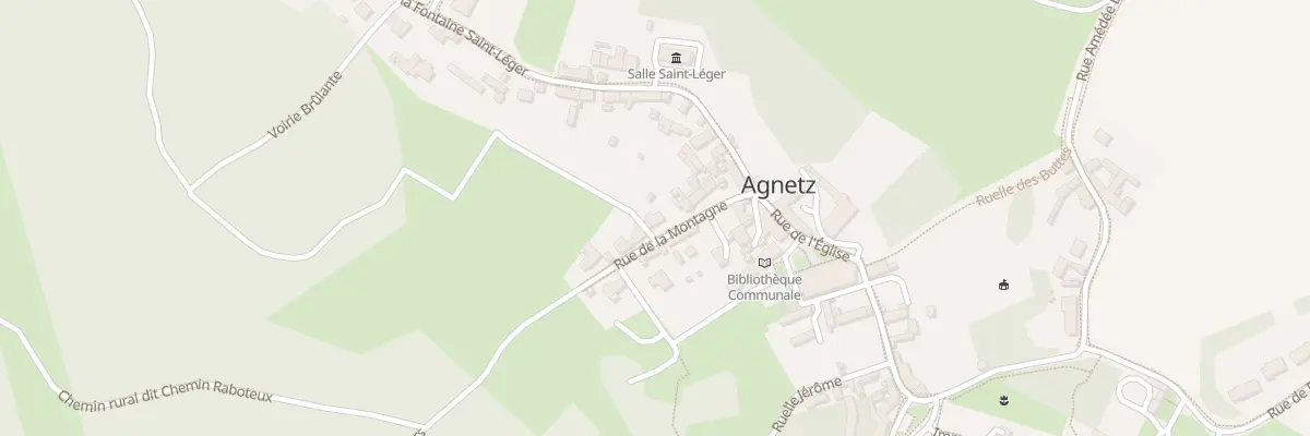 Plan du 66 Rue de la Montagne à Agnetz