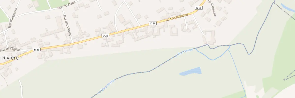 Plan du 42 Rue de la Vallée à Aulnay-la-Rivière