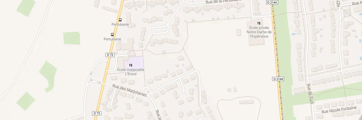 Plan du 17 Rue des Marjolaines à Trouy