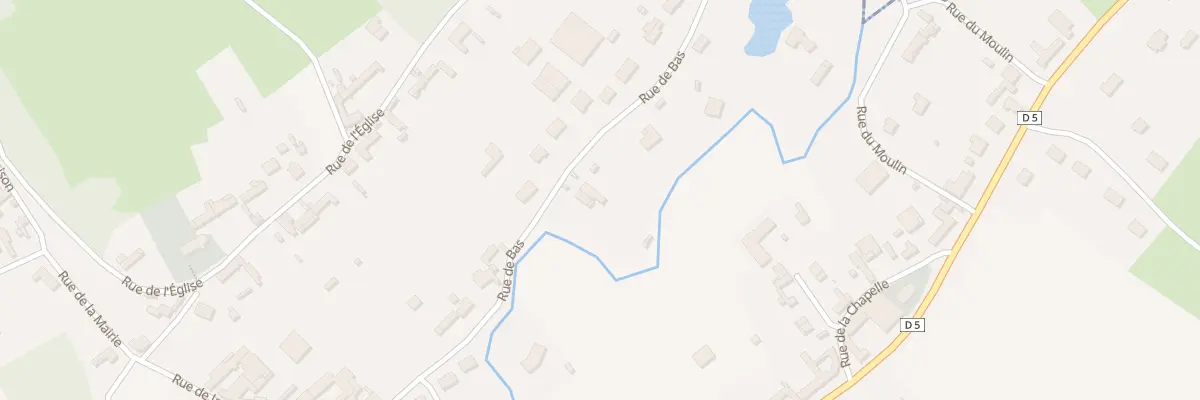 Plan du 12 Rue de Bas à Grouches-Luchuel