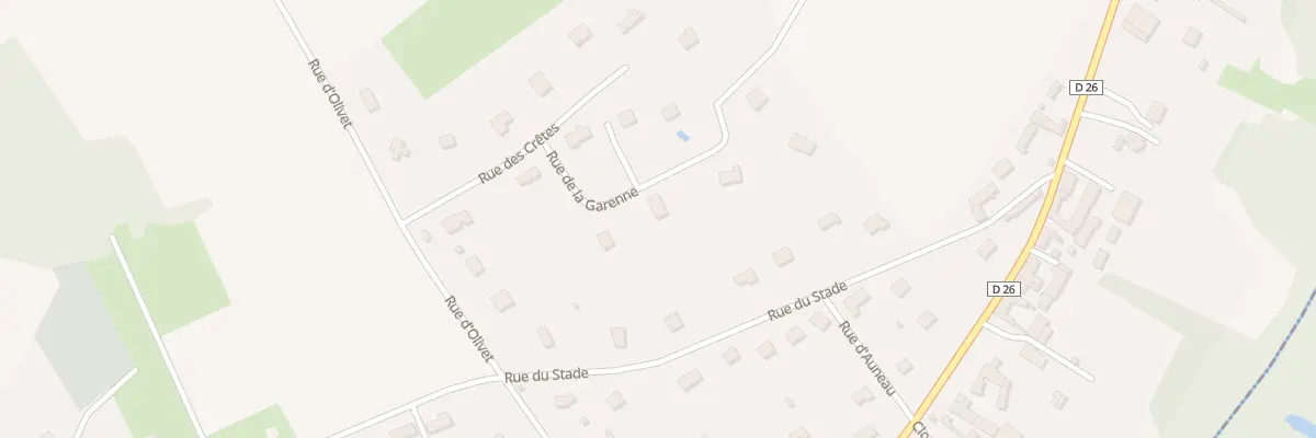 Plan du 6 Rue de la Garenne à Aulnay-la-Rivière