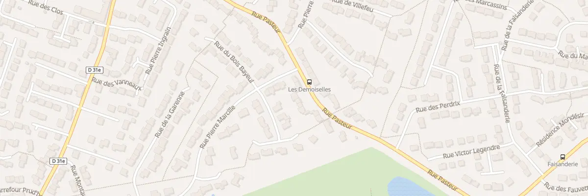 Plan du 50 Rue Pasteur à Bondoufle
