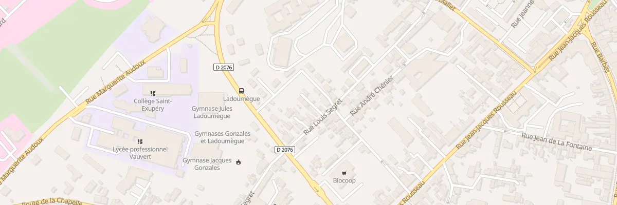 Plan du 20B Rue Louis Segret à Bourges