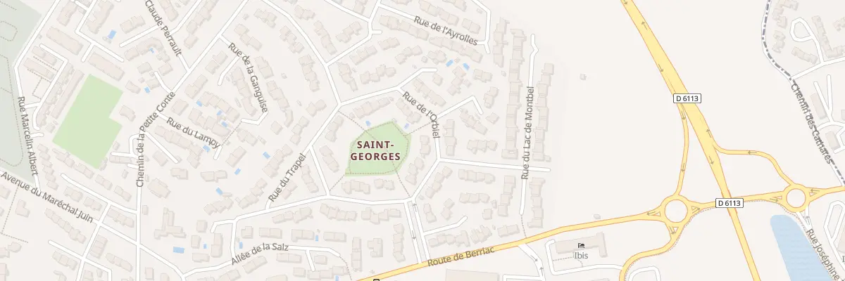 Plan du 16 Rue de l’Orbiel à Carcassonne