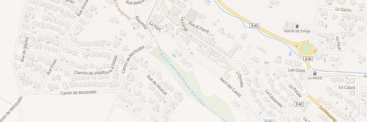 Plan du 10 Rue Barri Del Castel à Palaja
