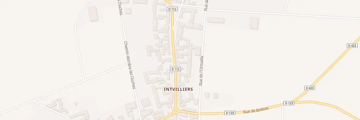 Plan du 16 Rue de Puiseaux à Givraines