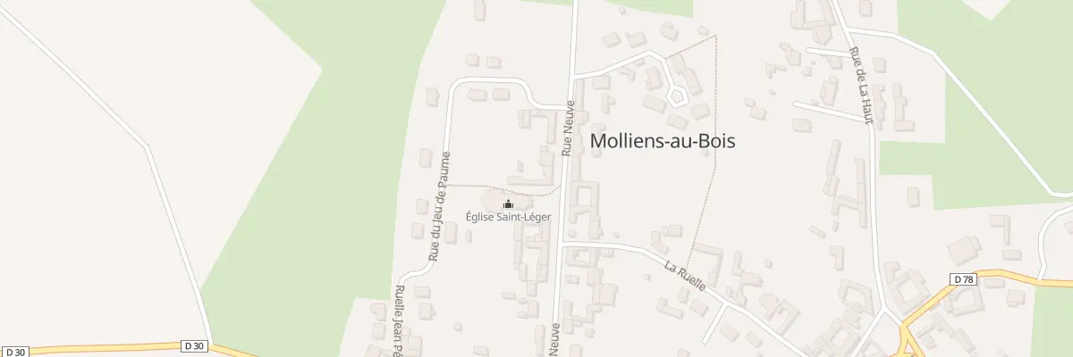Plan du 5063A Rue Neuve à Molliens-au-Bois