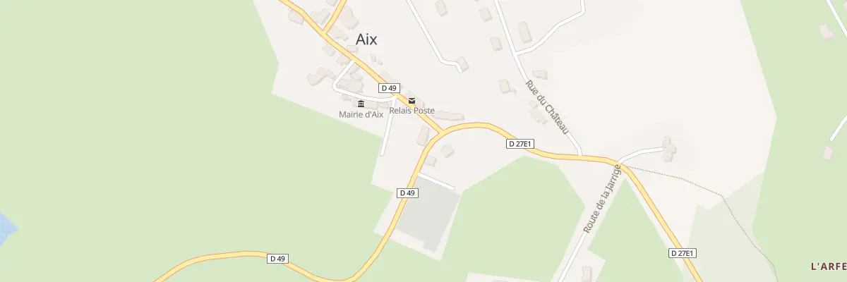 Plan du 5105 Le Bourg à Aix