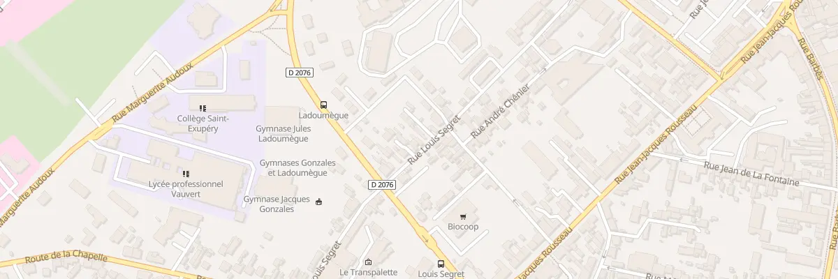 Plan du 24 Rue Louis Segret à Bourges