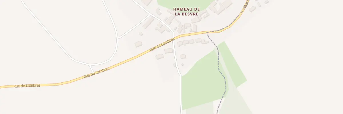 Plan du 13 Le Hameau de la Besvre à Witternesse