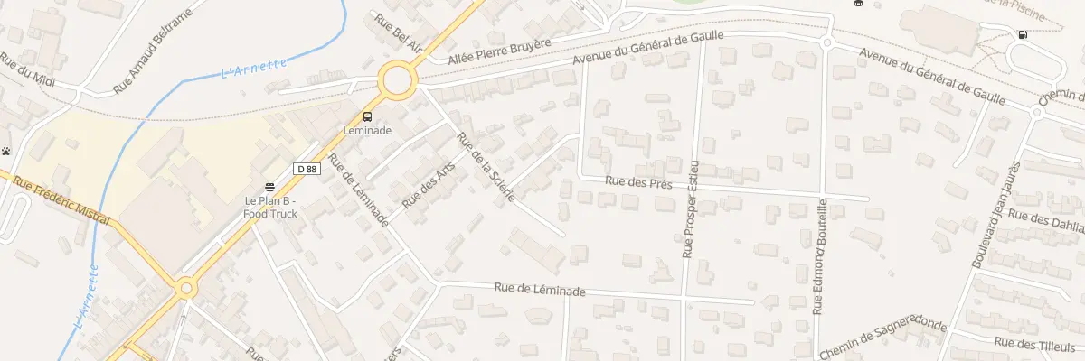 Plan du 4 Rue de Biella à Mazamet