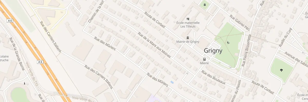 Plan du 26 Rue de la Mare aux Moines à Grigny